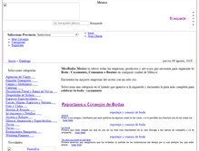 Tablet Screenshot of mx.missbodas.com